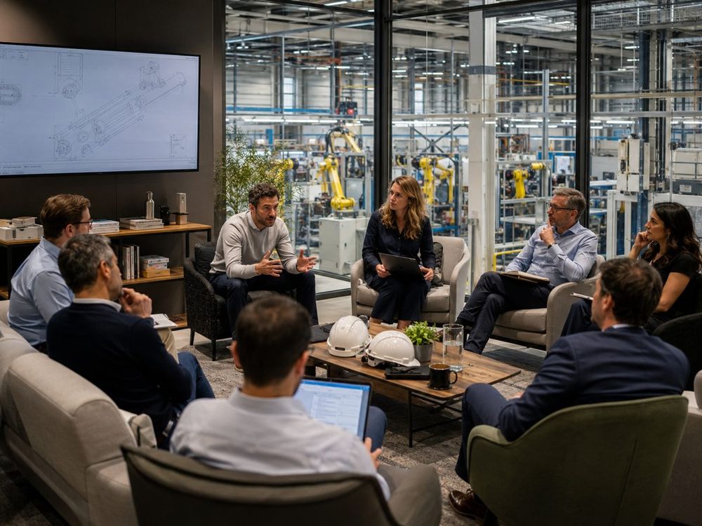 Session de travail du Collège du Dirigeant en environnement industriel